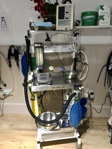 Anaesthesia machine at The Practice Anaesthesia machine at The Practice
